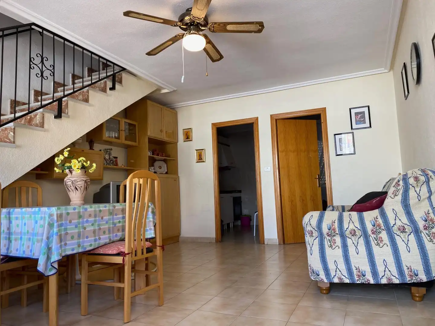 Maisonette zur Miete in San Pedro del Pinatar mit Klimaanlage, Heizung und Privatgarten