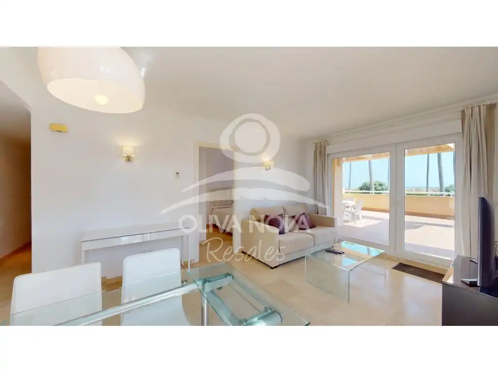 Living room of Apartments for sale in Dénia  with Terrace, Swimming Pool and Balcony