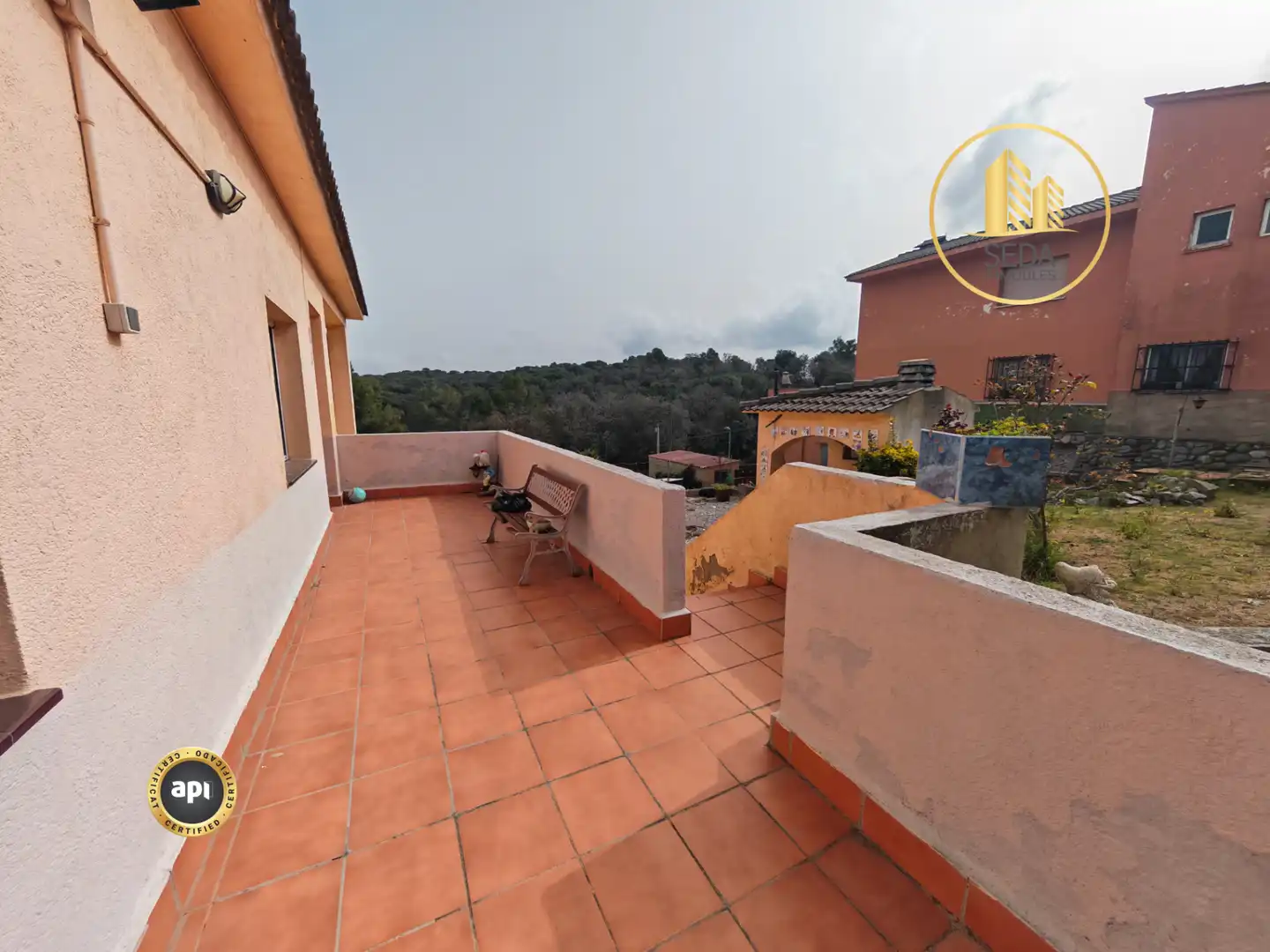 Terraza de Casa o chalet en venta en Llinars del Vallès con Calefacción y Terraza
