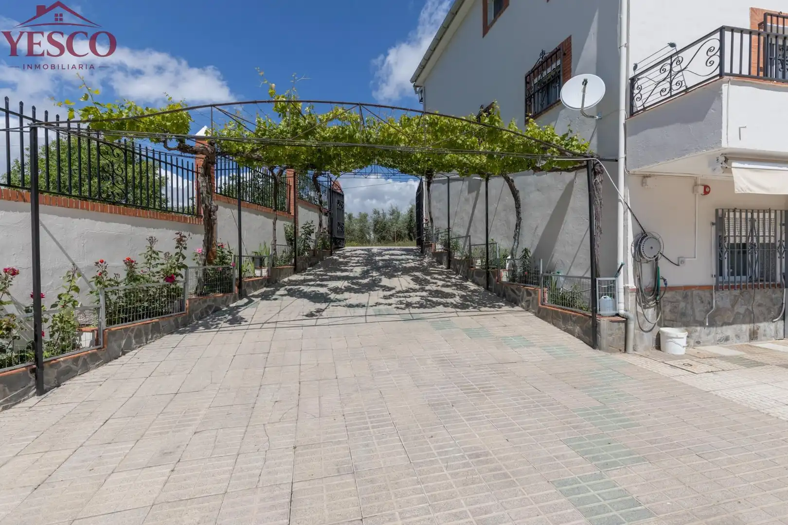 Terraza de Casa adosada en venta en Víznar con Jardín privado, Terraza y Piscina
