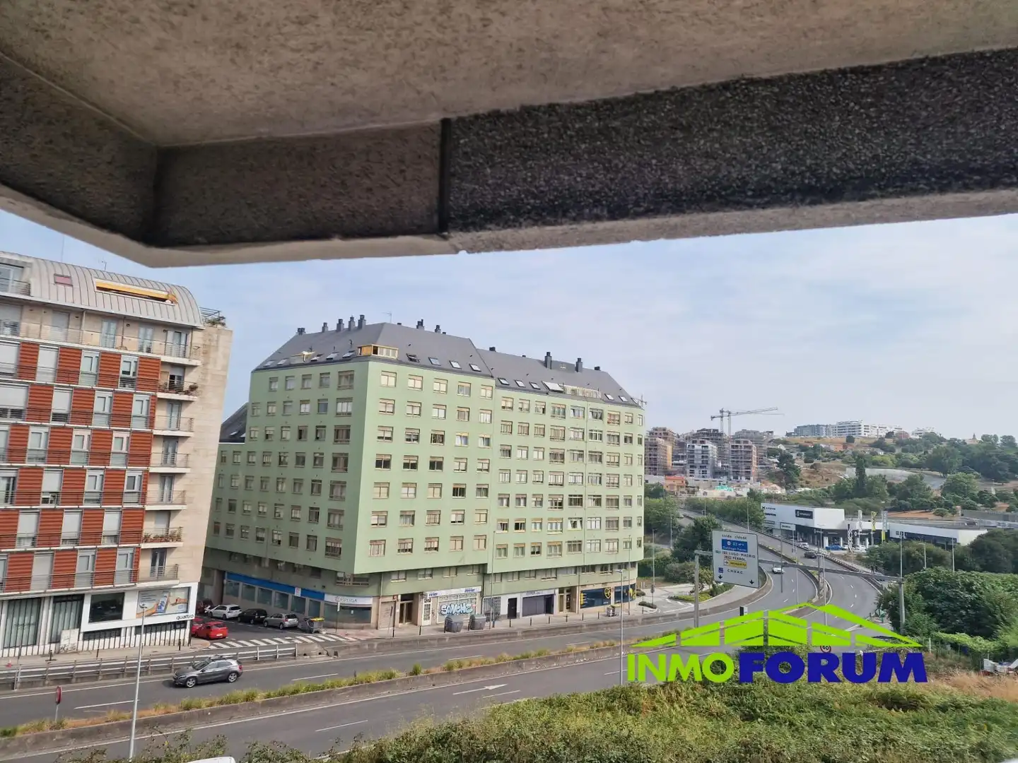 Exterior view of Flat for rent in A Coruña Capital   with Heating, Terrace and Storage room