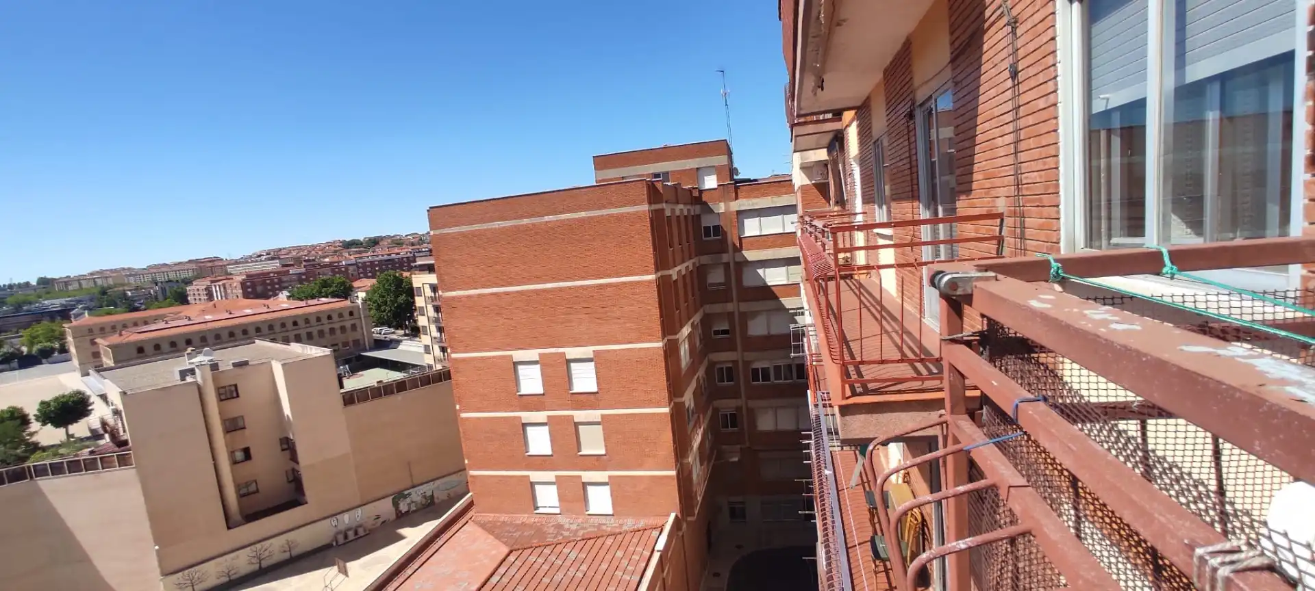 Balcony of Flat for sale in Salamanca  with Heating, Furnished and Washing machine