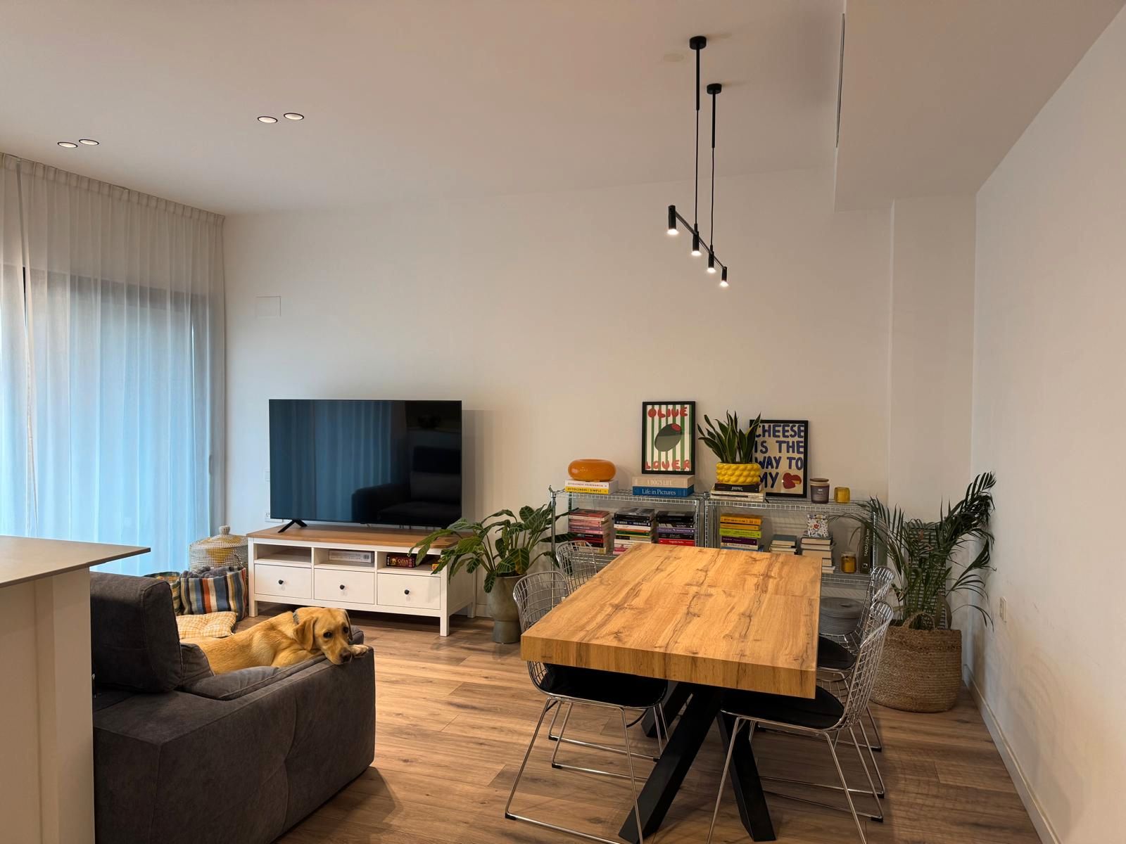 Living room of Planta baja for sale in Granollers  with Air Conditioner, Heating and Parquet flooring