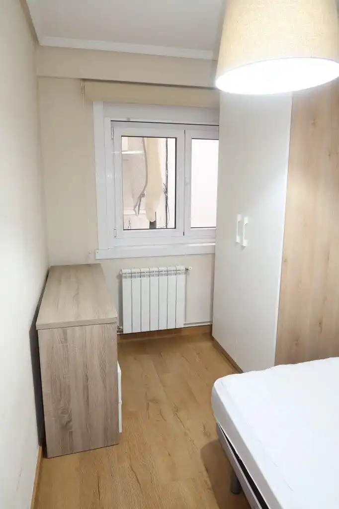 Bedroom of Flat for sale in A Coruña Capital   with Heating, Storage room and Furnished