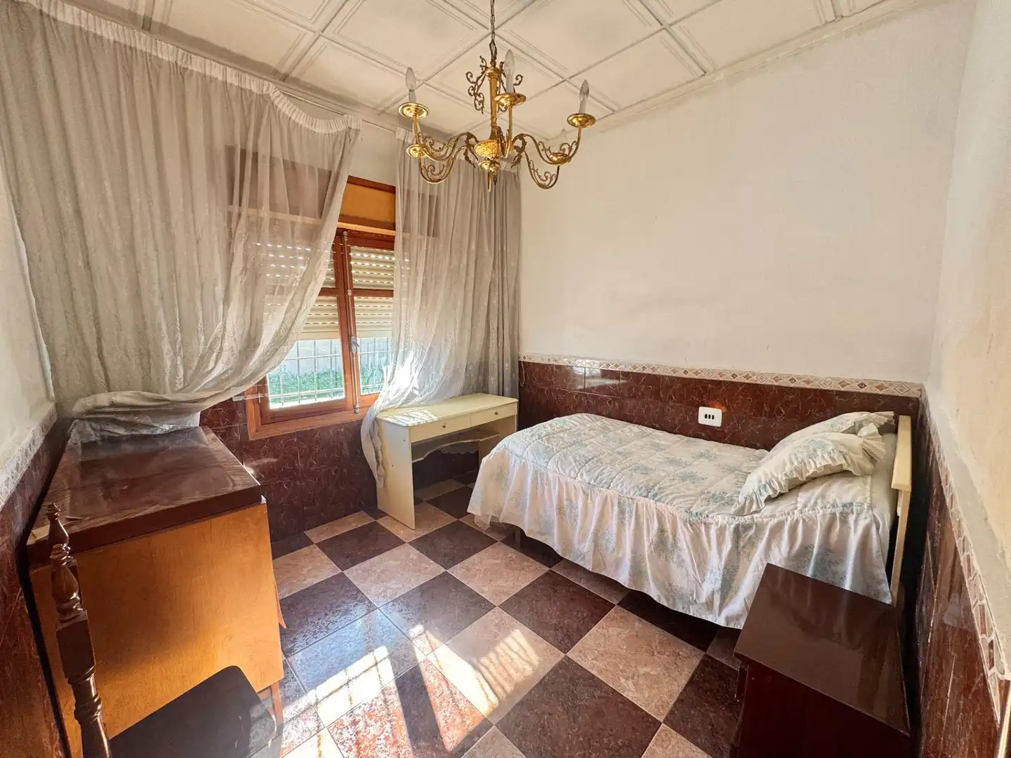 Schlafzimmer von Country house zum Verkauf in Orihuela mit Heizung, Privatgarten und Abstellraum