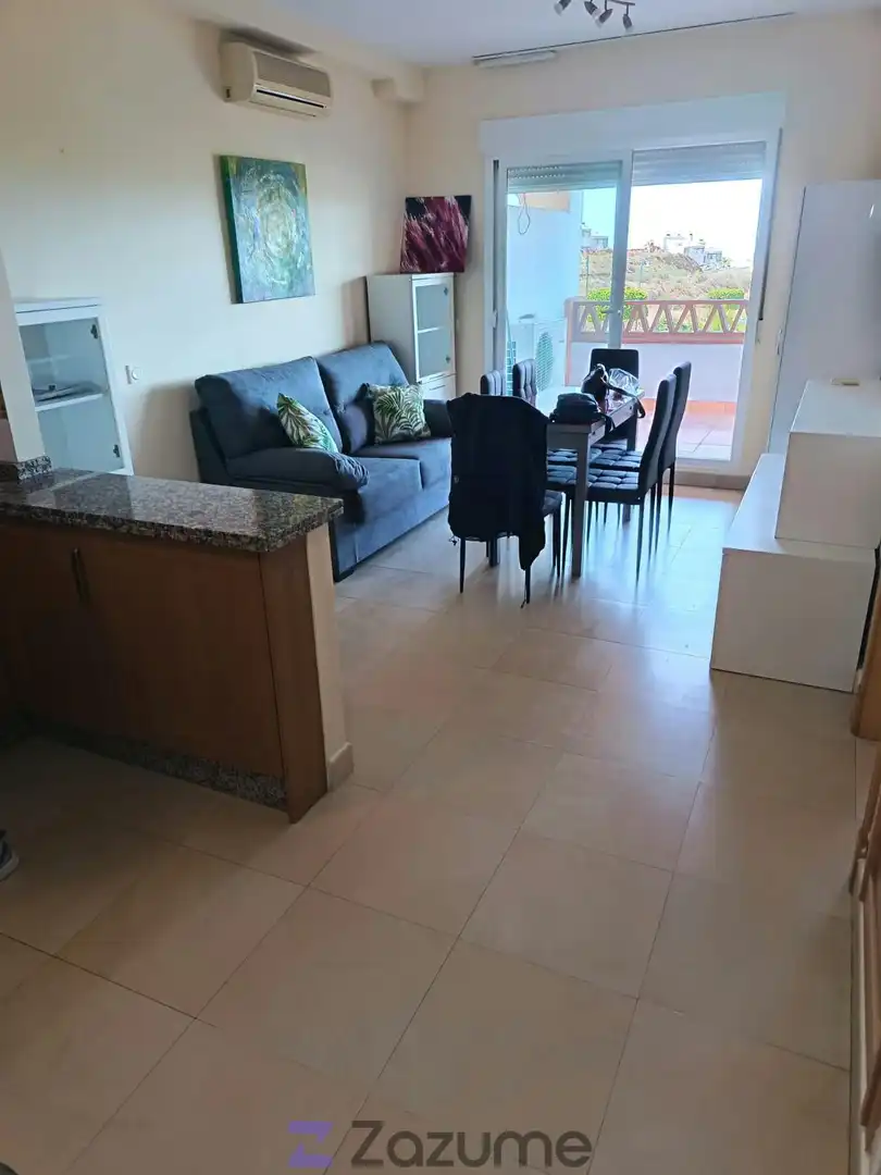 Living room of Flat for rent in Vélez-Málaga  with Air Conditioner, Heating and Private garden