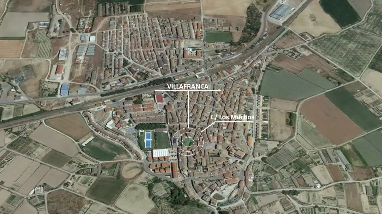 Exterior view of Land for sale in Villafranca