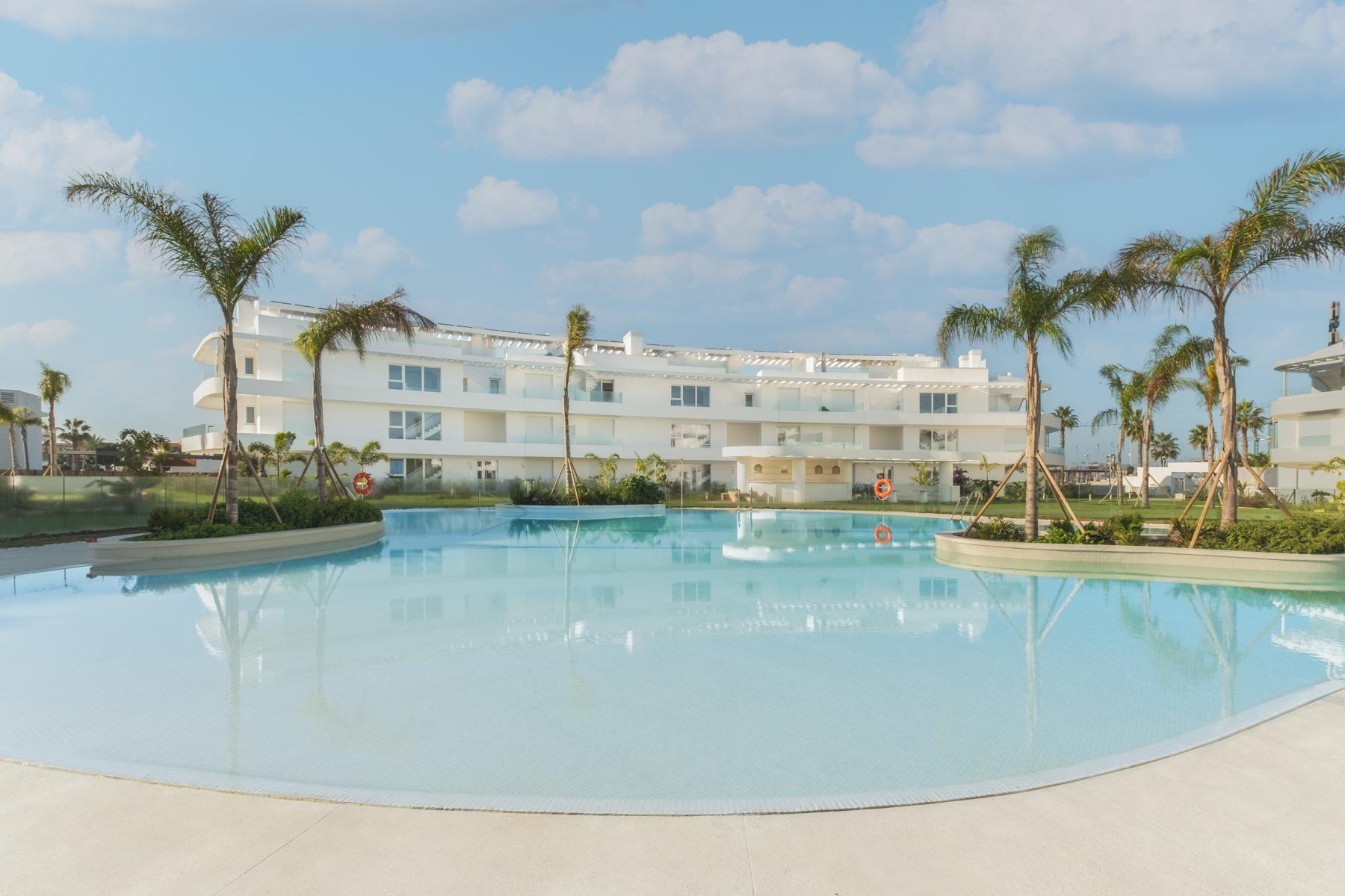 Swimming pool of Flat for sale in Chipiona  with Terrace, Storage room and Community pool