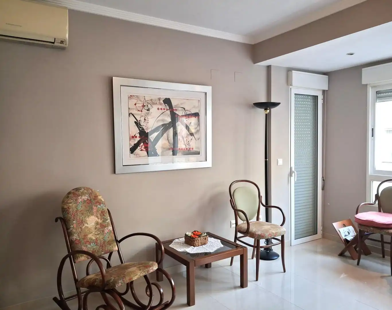 Sala de estar de Piso en venta en Gandia con Aire acondicionado y Balcón