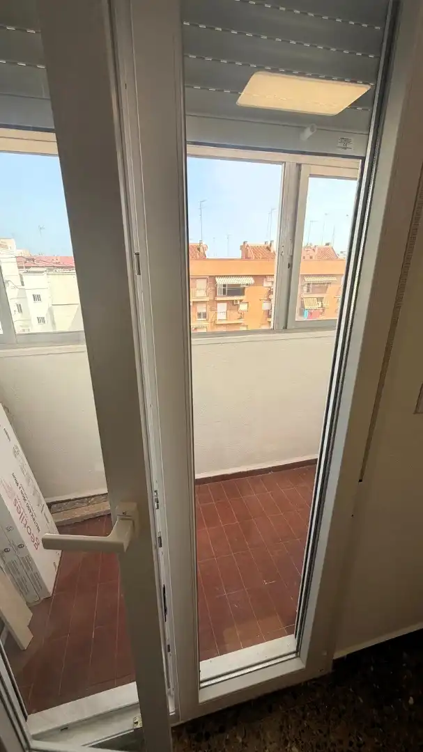 Balcony of Flat for rent in Valencia  with Air Conditioner, Terrace and Furnished