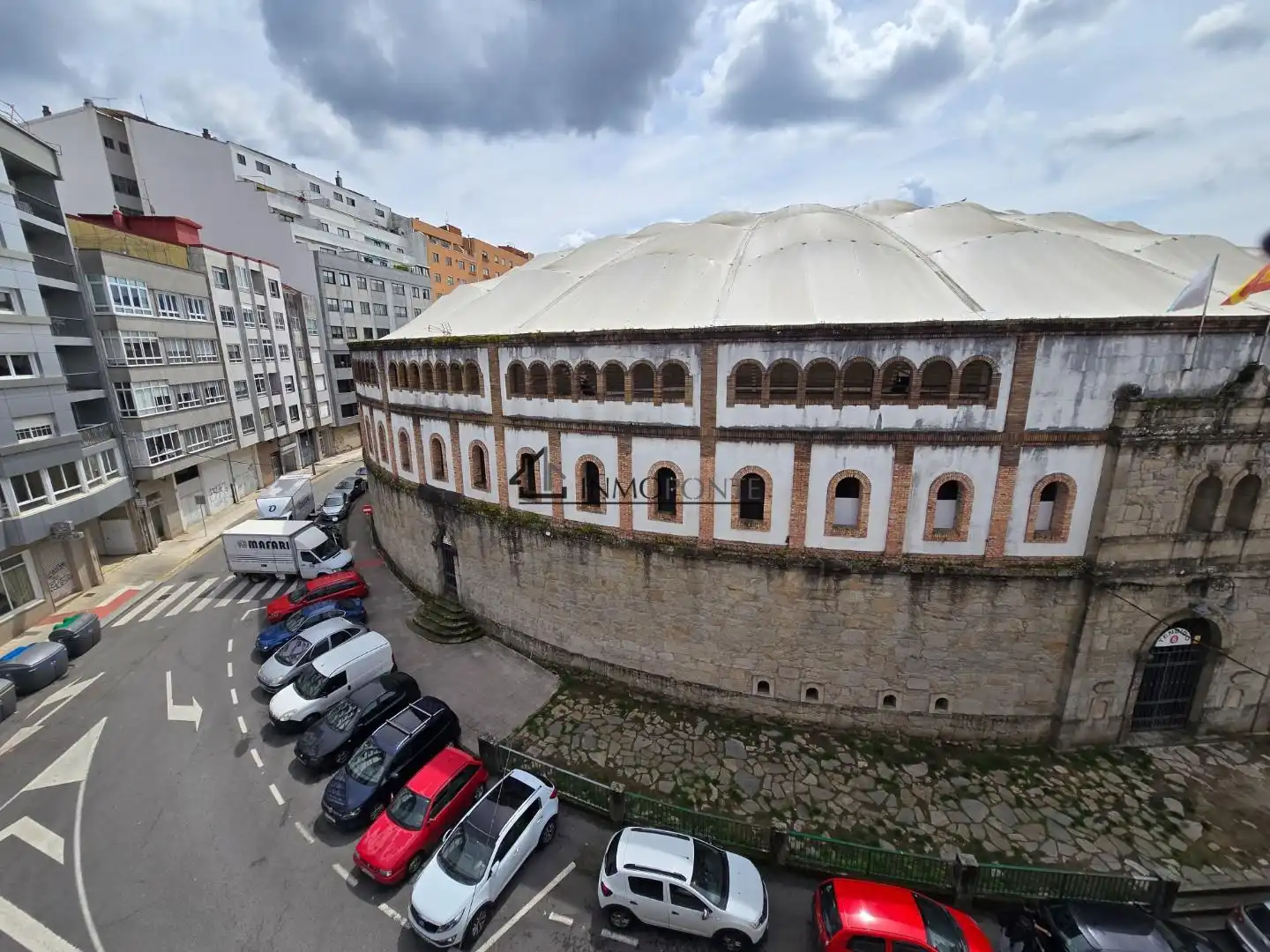 Exterior view of Flat for rent in Pontevedra Capital   with Heating, Terrace and Oven