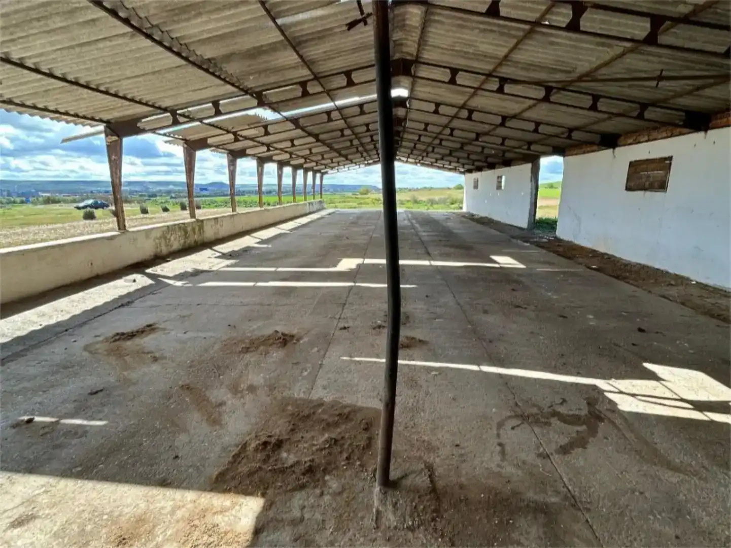 Vista exterior de Finca rústica en venda en Dueñas amb Jardí privat