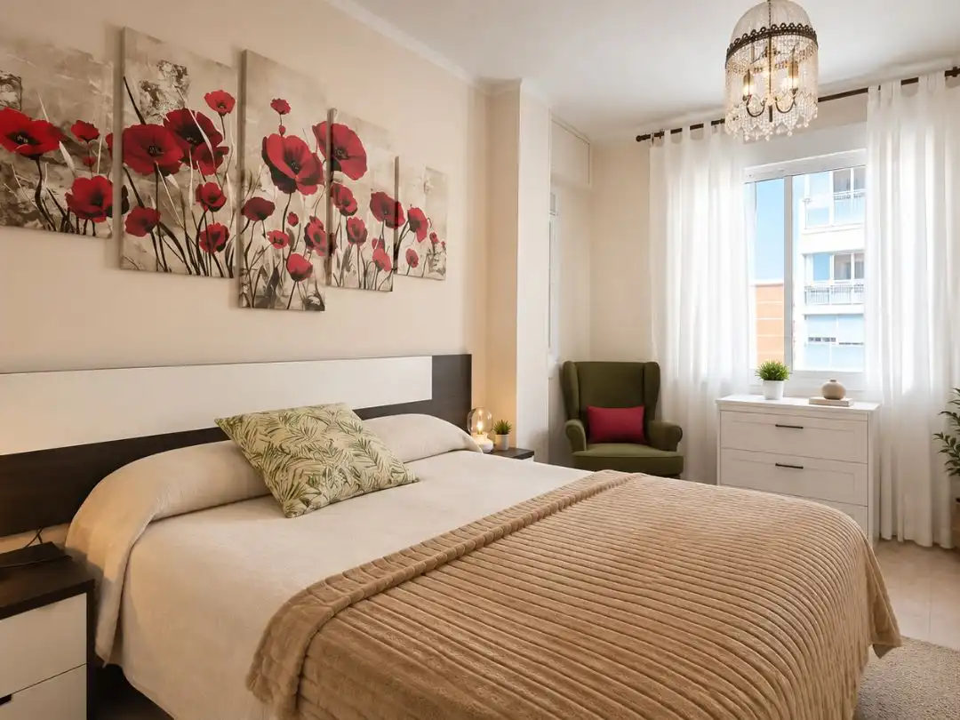 Habitación de Piso en venta en Málaga Capital con Aire acondicionado, Terraza y Balcón