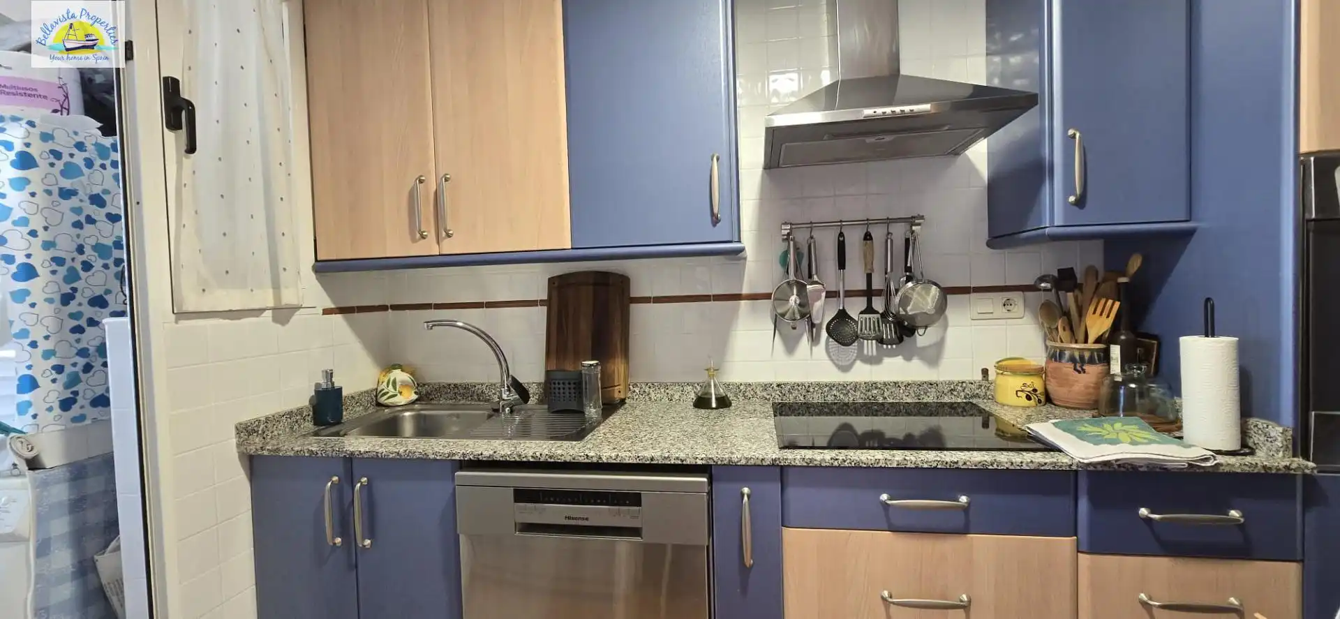 Cuina de Apartament en venda en Cartagena amb Moblat, Balcó i Alarma