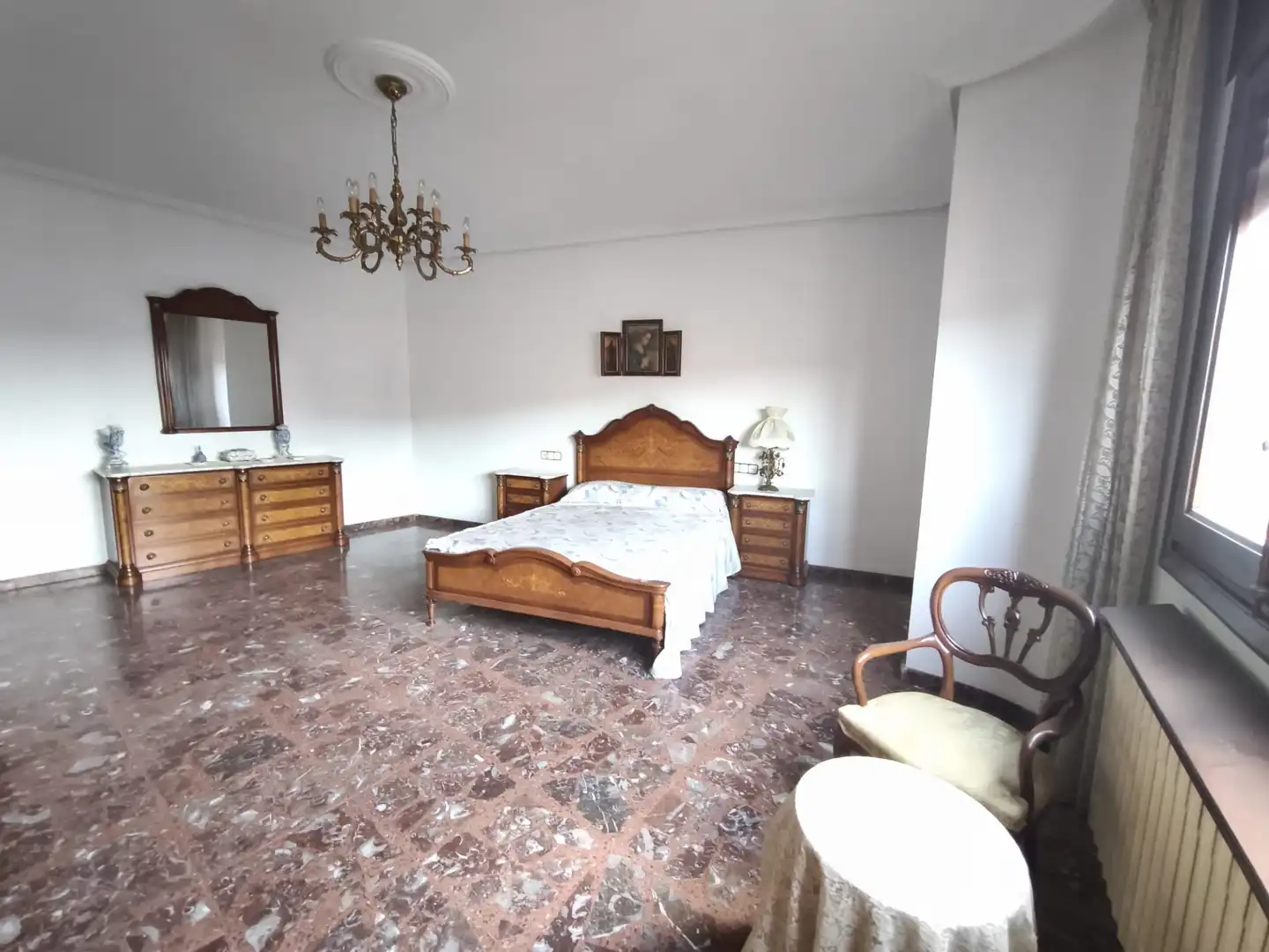 Bedroom of Flat for sale in Alfaro  with Terrace, Furnished and Balcony