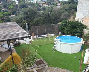 Jardí de Casa o xalet en venda en Argentona amb Aire condicionat, Terrassa i Piscina