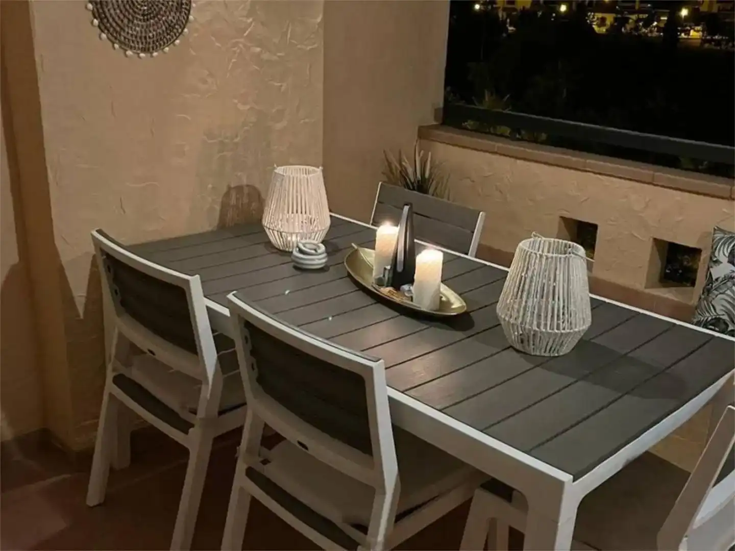 Terrace of Flat for rent in Centro
