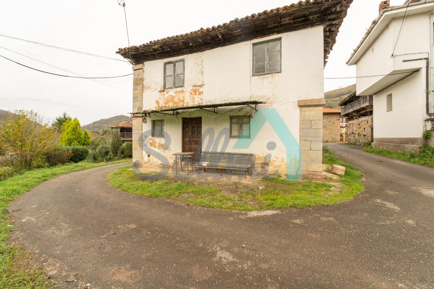 Vista exterior de Casa adosada en venda en Grado