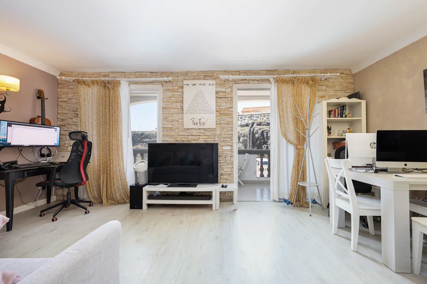 Wohnzimmer von Wohnung zum Verkauf in Telde mit Möbliert, Balkon und Gemeinschaftspool