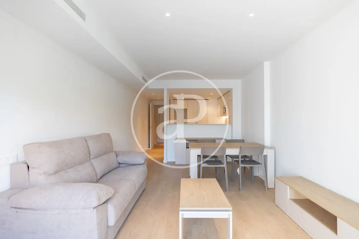 Sala d'estar de Pis de lloguer en Viladecans amb Aire condicionat, Calefacció i Terrassa