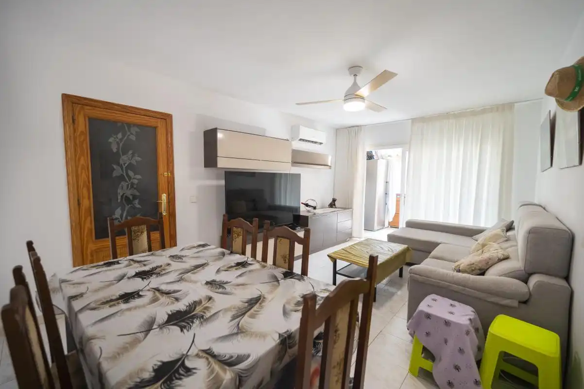 Sala d'estar de Pis en venda en Santa Eulària des Riu amb Aire condicionat i Calefacció