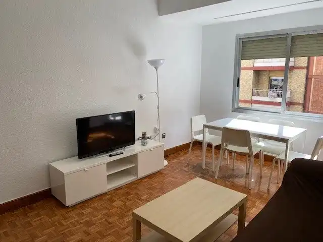 Sala d'estar de Pis de lloguer en Murcia amb Aire condicionat, Calefacció i Parquet