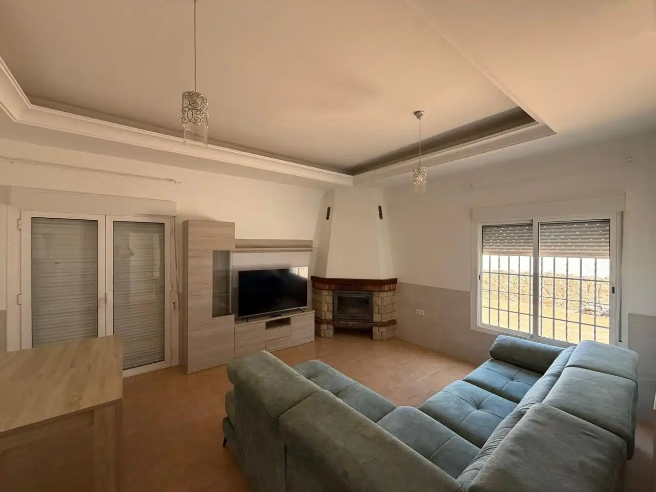 Sala de estar de Finca rústica en venta en Sanlúcar de Barrameda con Aire acondicionado, Trastero y Piscina