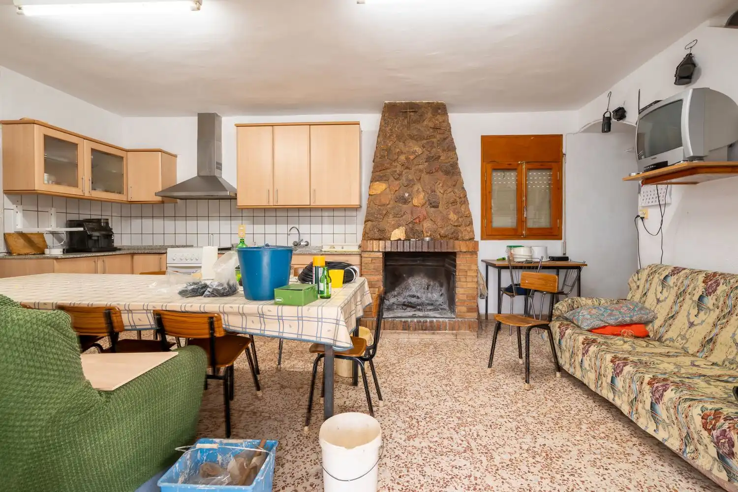 Kitchen of Country homes for sale in Camarles  with Storage room and Furnished