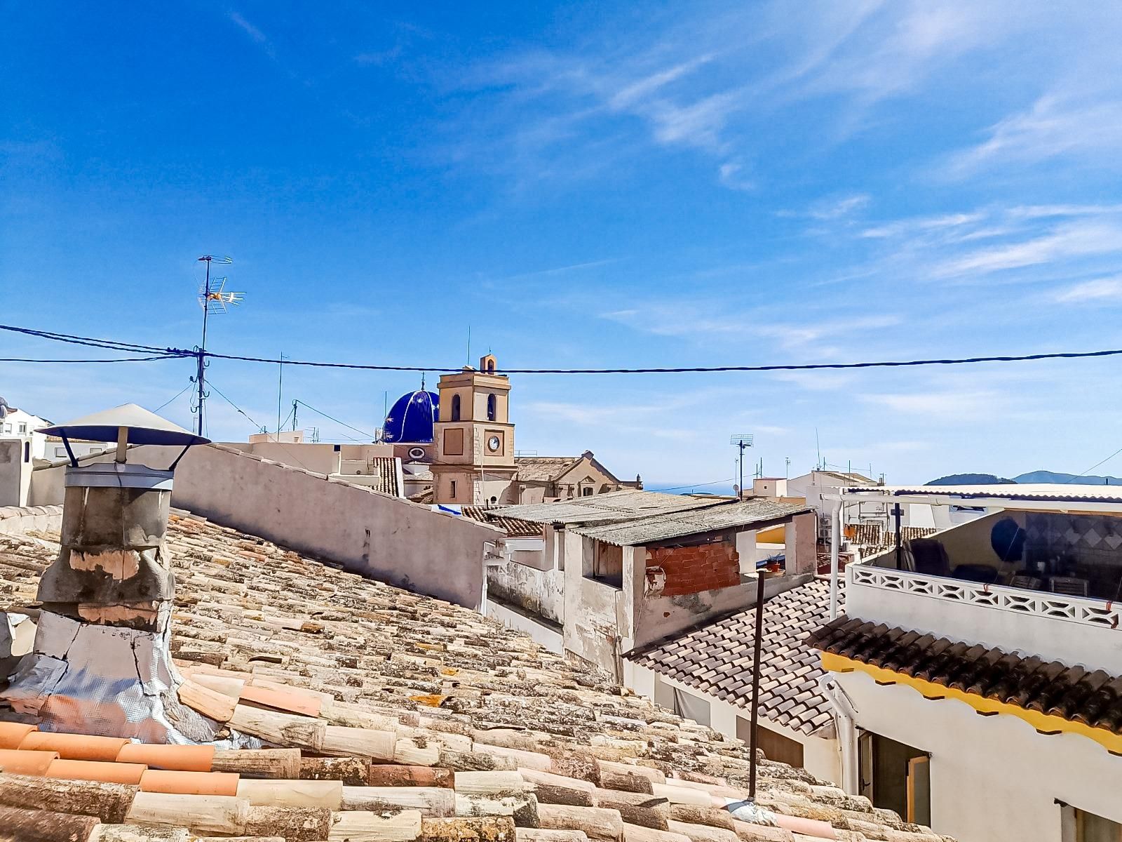 Vista exterior de Finca rústica en venda en Callosa d'En Sarrià amb Aire condicionat, Calefacció i Terrassa