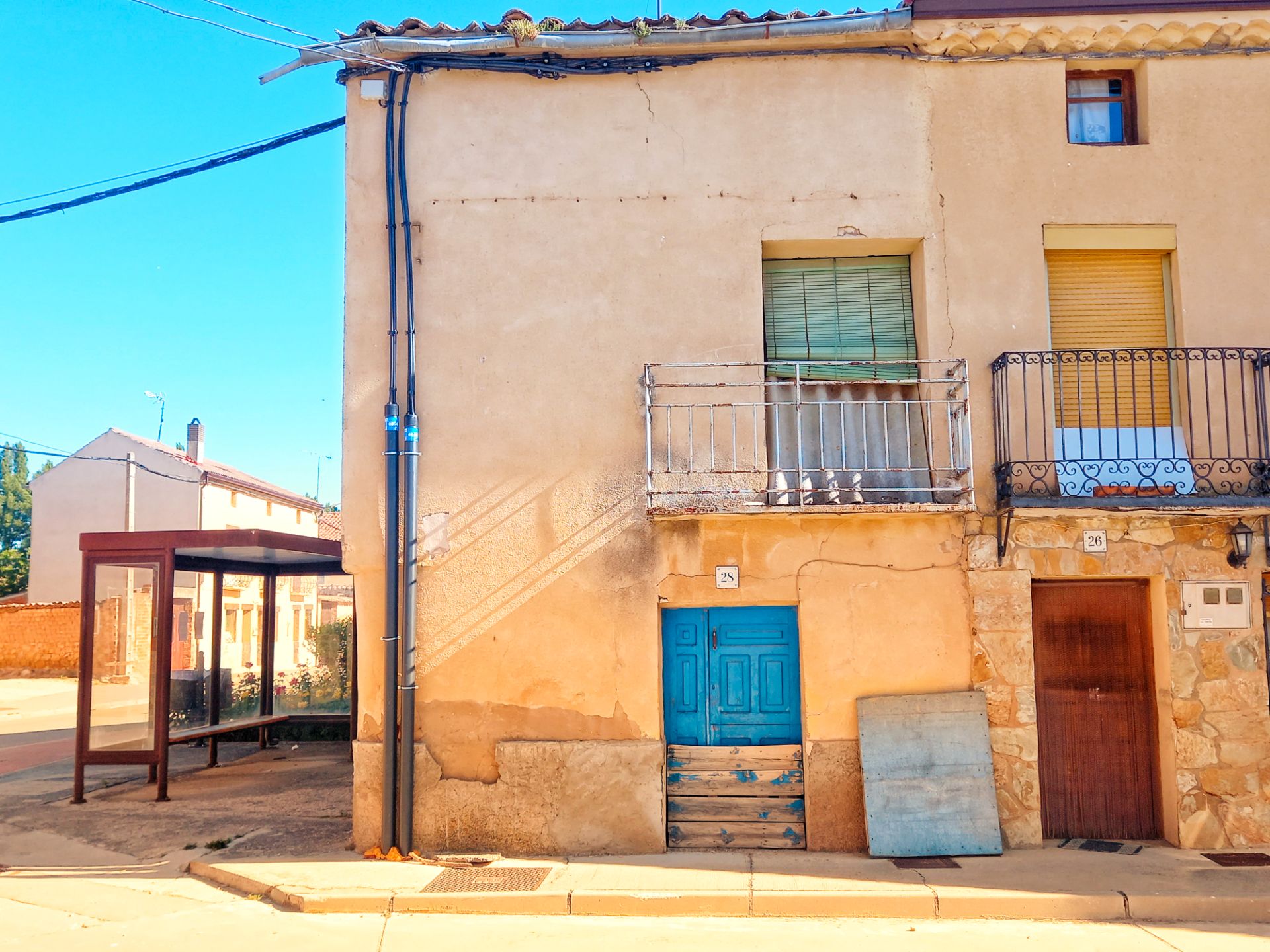 Vista exterior de Casa o xalet en venda en San Juan del Monte amb Moblat