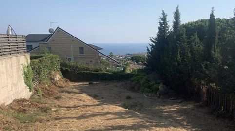 Terreno con maravillosas vistas al mar en Teià, El Maresme