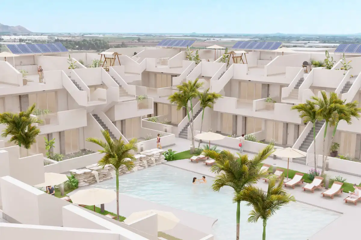 Vista exterior de Apartamento en venta en Torre-Pacheco con Jardín privado y Piscina comunitaria