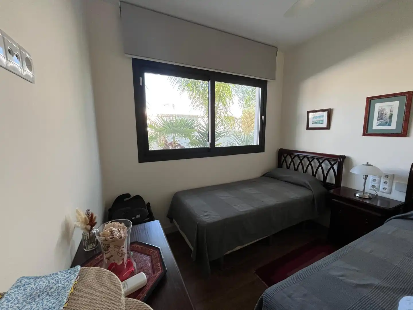 Bedroom of Houses for sale in Palomares del Río  with Air Conditioner, Private garden and Swimming Pool
