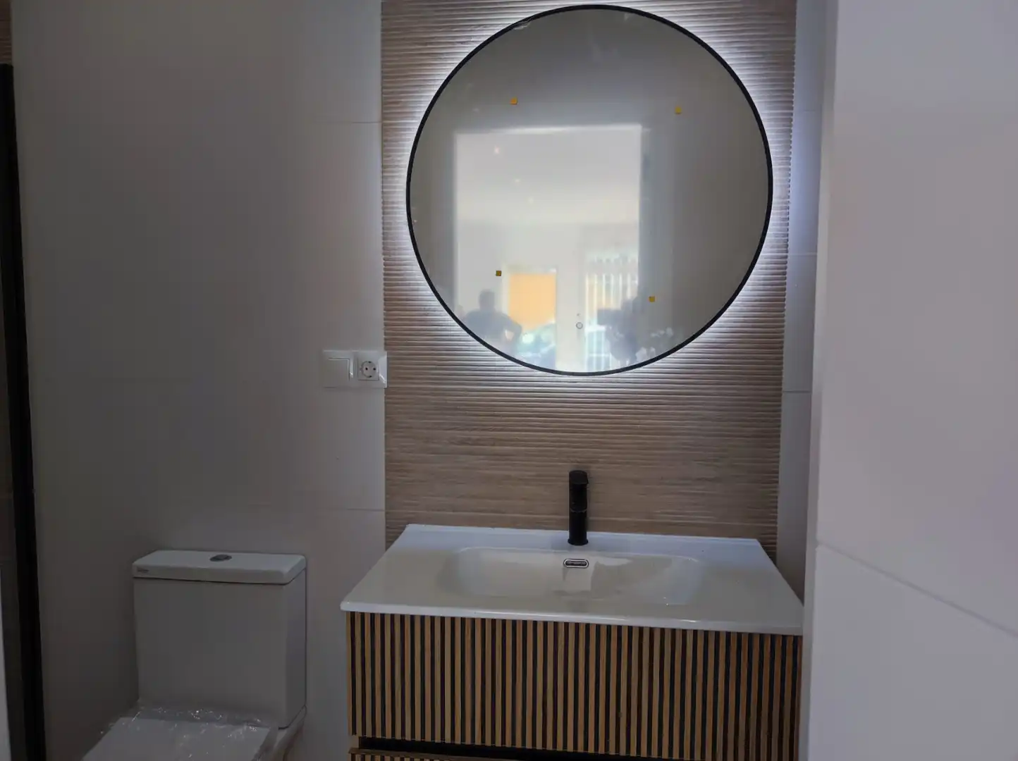 Bany de Estudi de lloguer en Málaga amb Aire condicionat, Calefacció i Forn