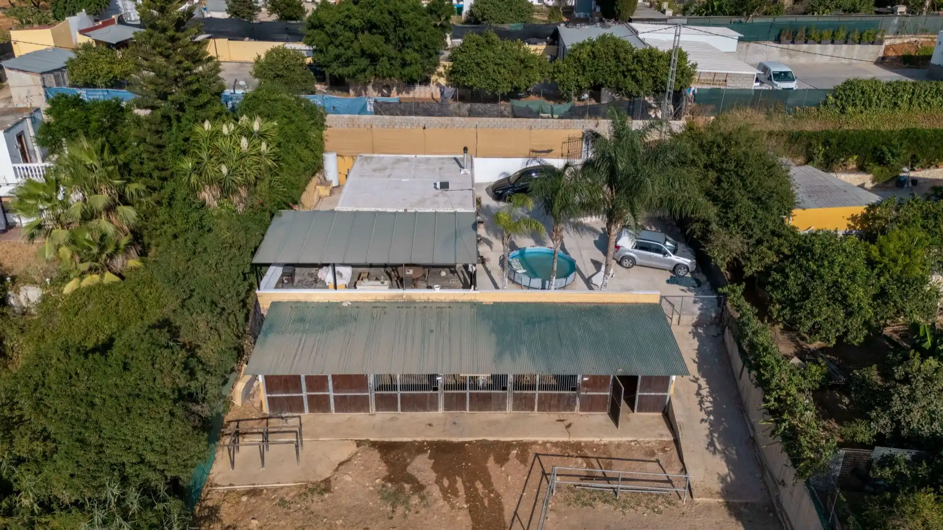 Piscina de Finca rústica en venta en Cártama con Aire acondicionado y Trastero