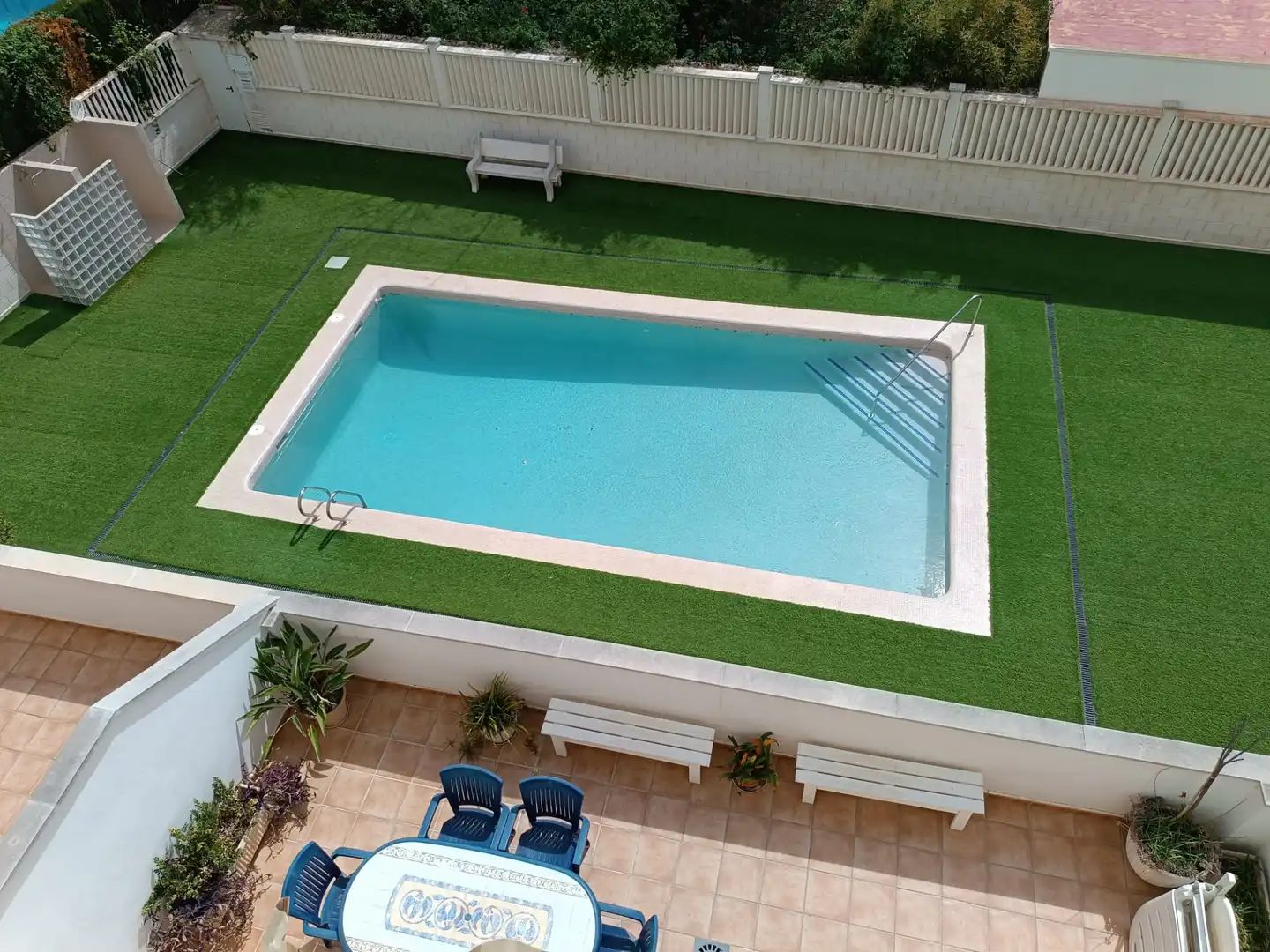 Swimming pool of Flat for rent in Gandia  with Air Conditioner, Terrace and Furnished