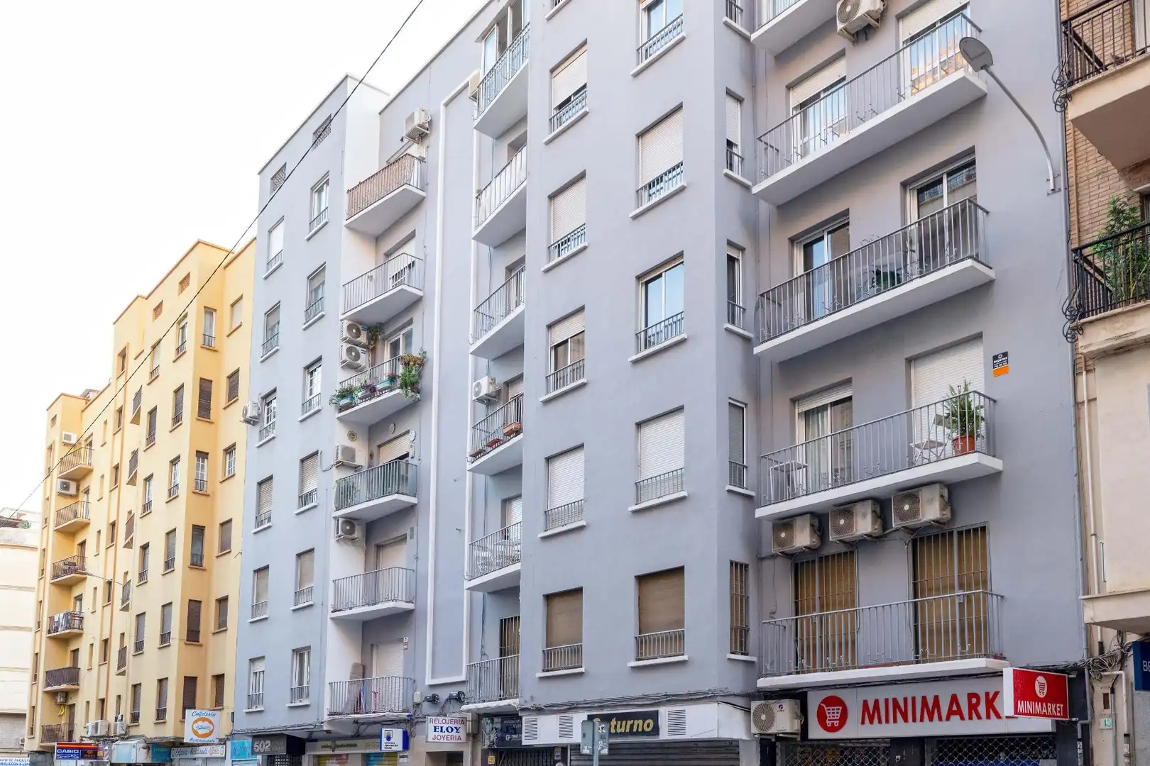 Vista exterior de Piso en venta en Málaga