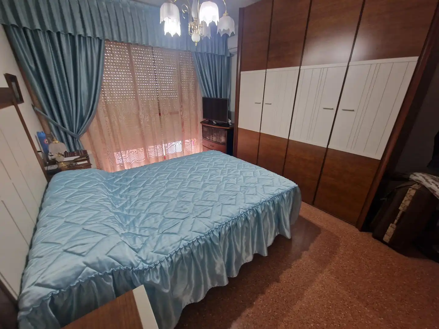 Bedroom of Flat for sale in Águilas  with Air Conditioner, Furnished and Balcony