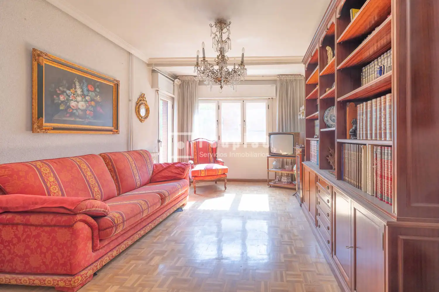 Living room of Flat for sale in Madrid  with Heating and Terrace