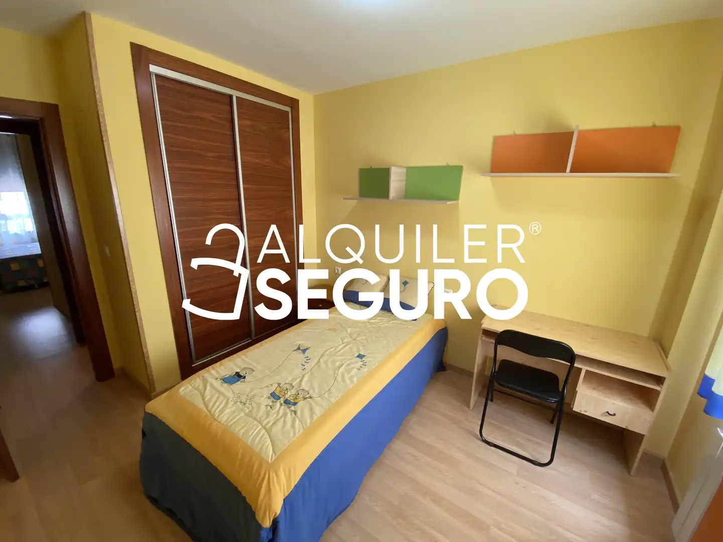 Habitación de Piso de alquiler en Chinchilla de Monte-Aragón con Calefacción, Trastero y Amueblado