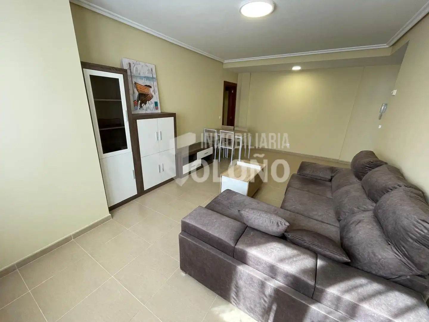 Living room of Flat for sale in Zarratón  with Heating, Furnished and Oven