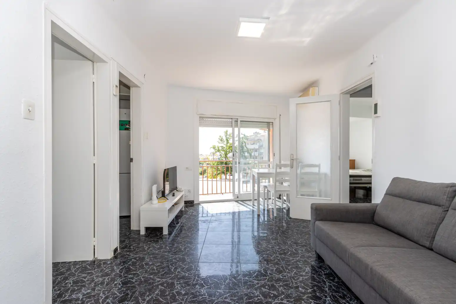 Sala de estar de Piso en venta en Terrassa con Aire acondicionado y Balcón