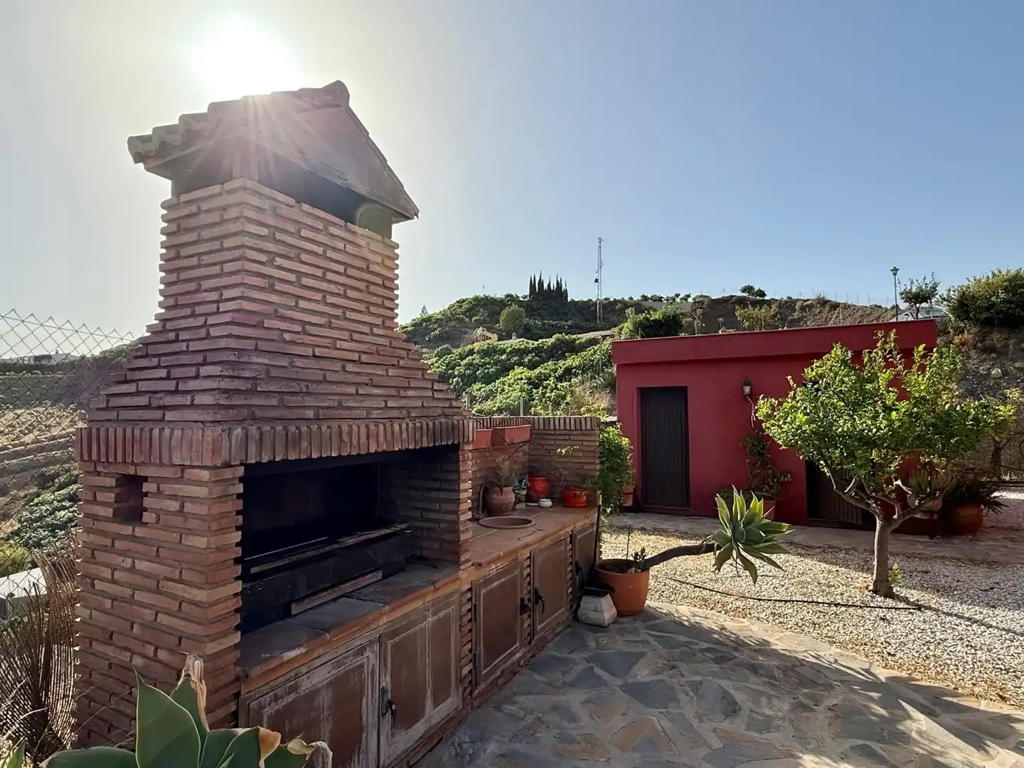 Terrace of Country homes for sale in Cútar  with Air Conditioner, Private garden and Terrace