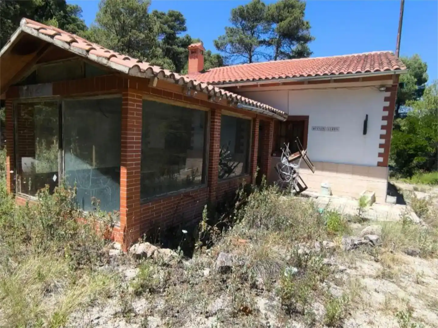 Vista exterior de Pis en venda en Penàguila amb Jardí privat, Traster i Piscina