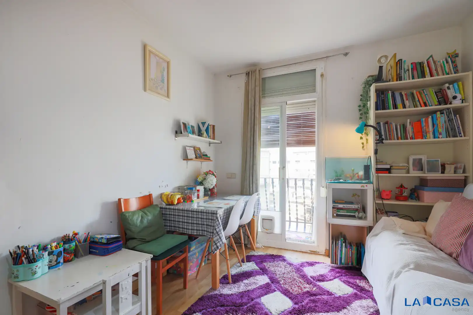 Bedroom of Attic for sale in Barcelona  with Oven and Balcony