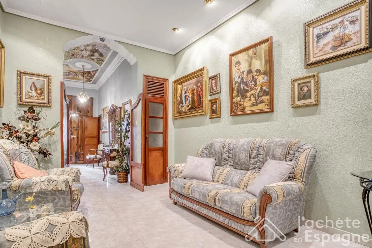 Living room of Houses for sale in Massamagrell  with Terrace and Balcony
