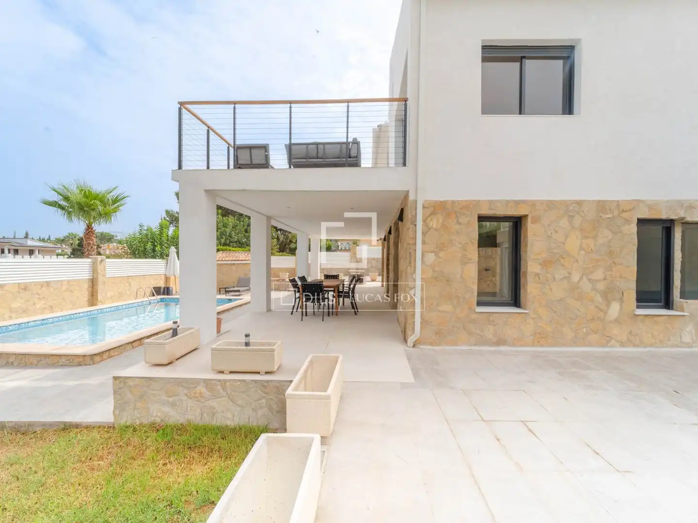 Terraza de Casa o chalet en venta en L'Eliana con Aire acondicionado, Calefacción y Jardín privado