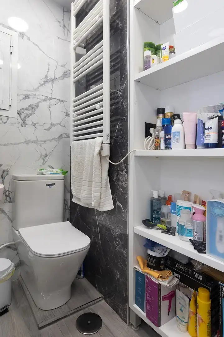 Badezimmer von Wohnung zum Verkauf in Alcalá de Henares mit Klimaanlage, Heizung und Terrasse