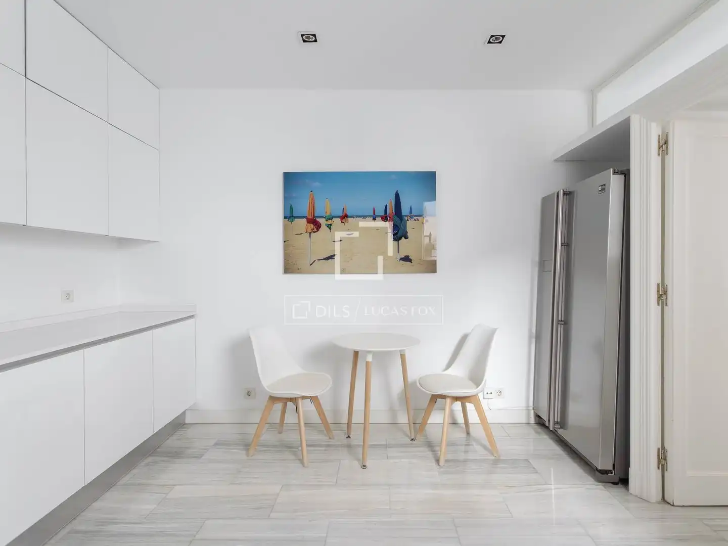 Esszimmer von Wohnung zur Miete in Madrid mit Klimaanlage, Heizung und Parkett