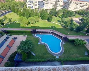 Swimming pool of Attic for sale in  Logroño  with Air Conditioner, Terrace and Swimming Pool